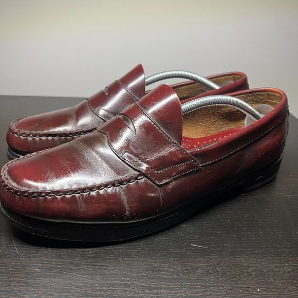 G.H. Bass & Co. Weejuns 731 Heritage Mens 12D Wine Penny Loafers main image 15